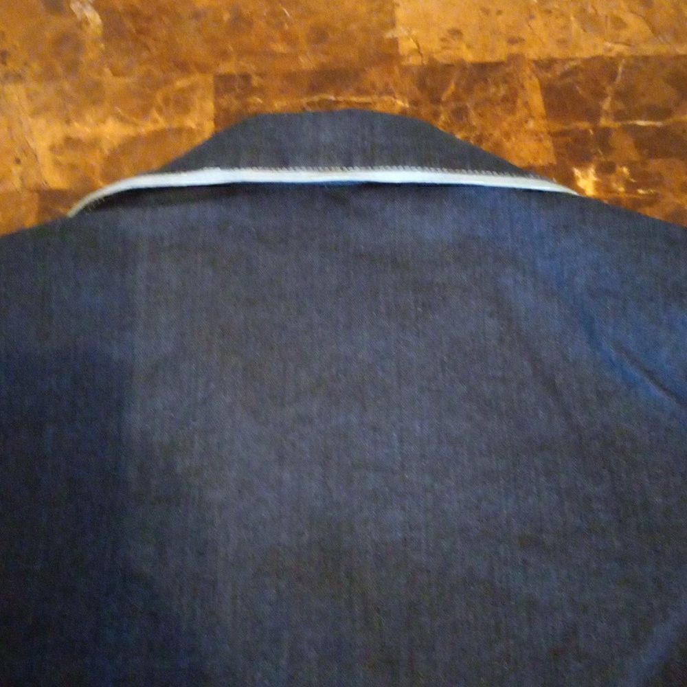 Denim Double Breasted Jacket   - Picture 7 of 7